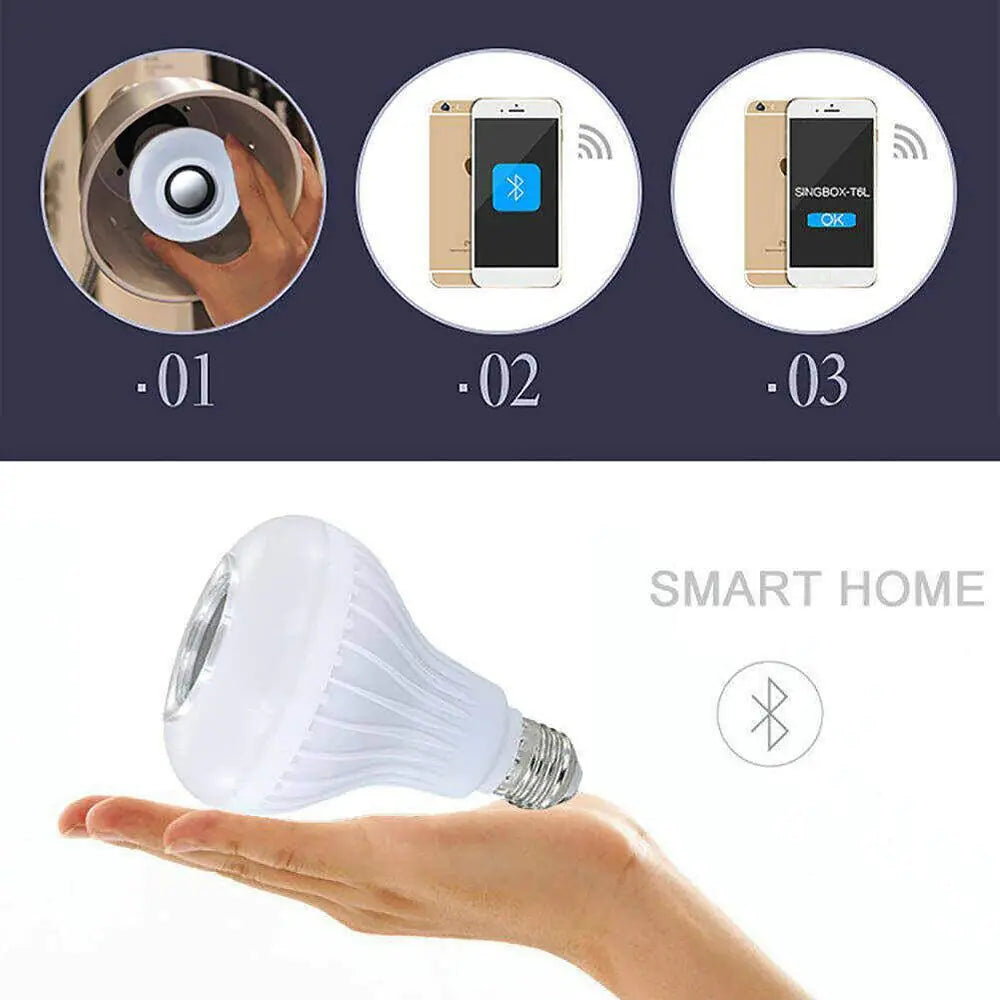 LED Bluetooth lightbulb